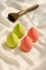 Docolor 4pcs Makeup Sponge Puff Beauty Egg Face Foundation Powder Cream Sponges Cosmetic Puff Powder Puff Makeup Tool Women's Beauty