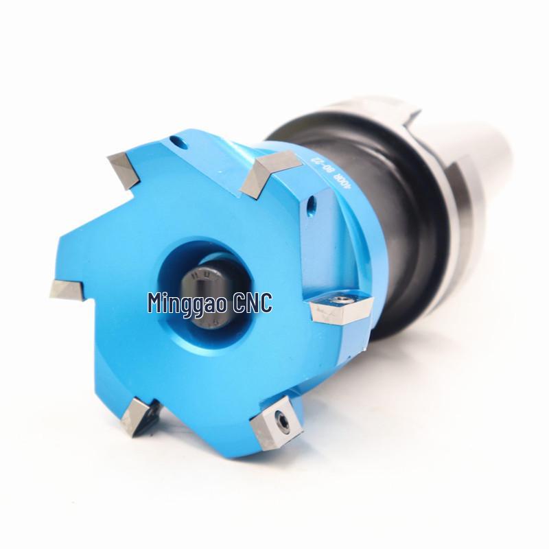 Lightweight CNC Aluminum Alloy 45° High Gloss Milling Cutter Disc