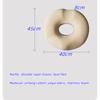 Travel Seat Cushion Memory Foam U-Shaped Pillow for Chair Cushion Pad Car Office Hip Support Massage Orthopedic Pillow