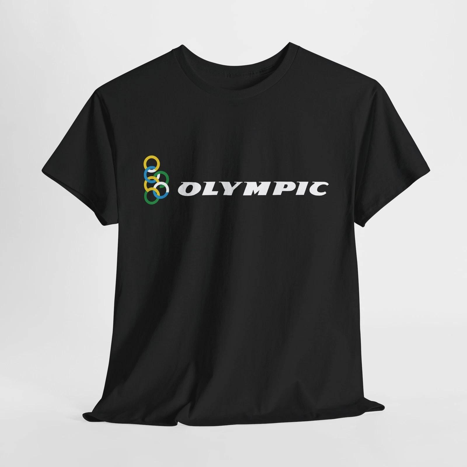 Men s and Women s T-shirts New Olympic Airways Logo T-Shirt S-5XL XL