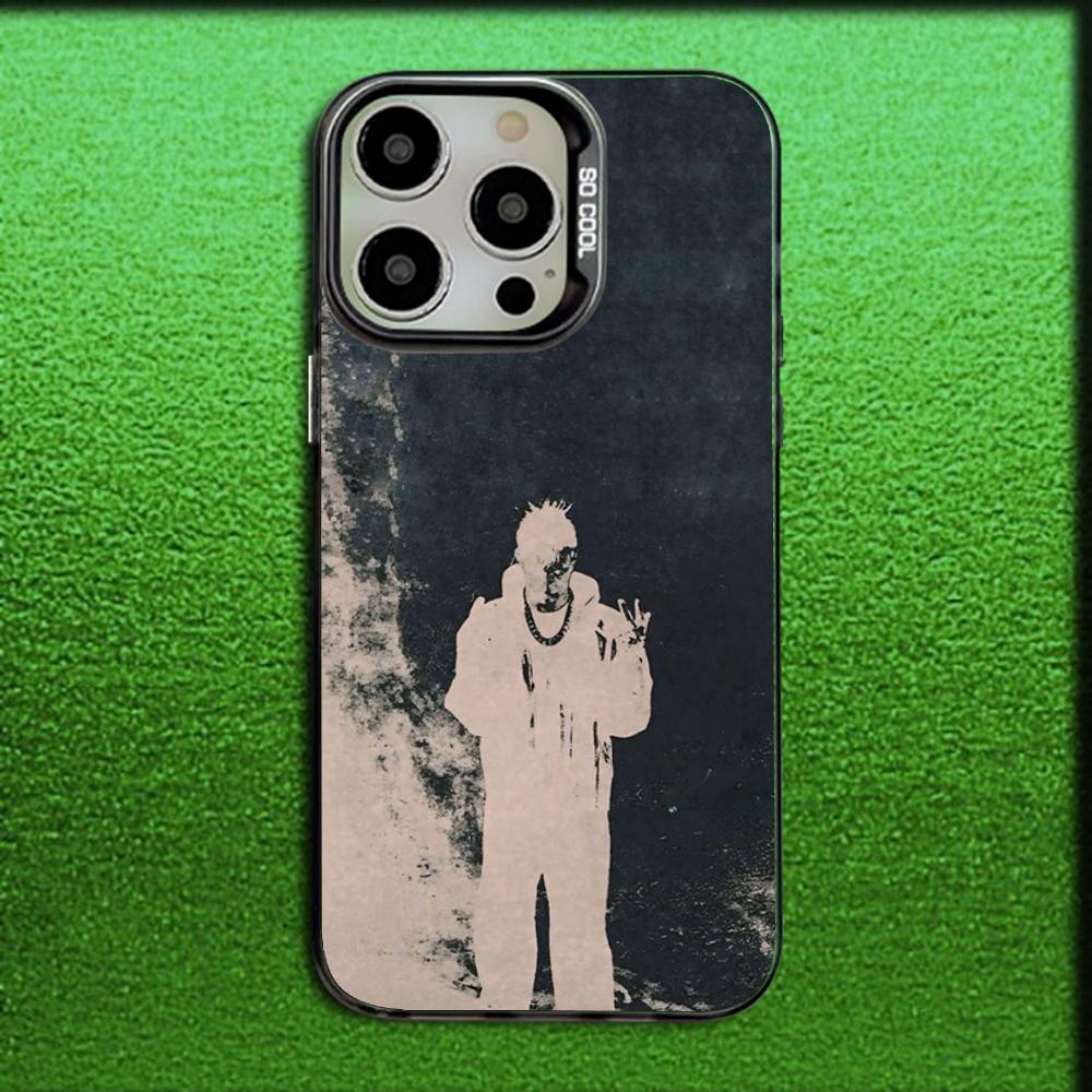 Gervonta P-Peso Pluma Phone Case For iPhone 16,15,14,13,12,11,Mini,Pro,MAX Gray Matte Silicone Black Cover iPhone13