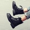Fashion Male Shoes Black Warm With Fur Winter Men's Boots Designer Offer Comfortable In Promotion Non Slip Footwear Low Price Cheap Y2k