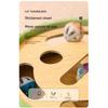 Cat Maze Box Hide Seek Toy, Self Entertainment Cat Scratcher, Durable Bite Resistant Interactive Pet Play Supplies