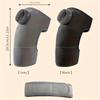 Rechargeable Knee Massager with Heat - Ideal for Post-Work, Sedentary Lifestyle, and Relaxation, Battery-Powered, Polyester Material, Knee