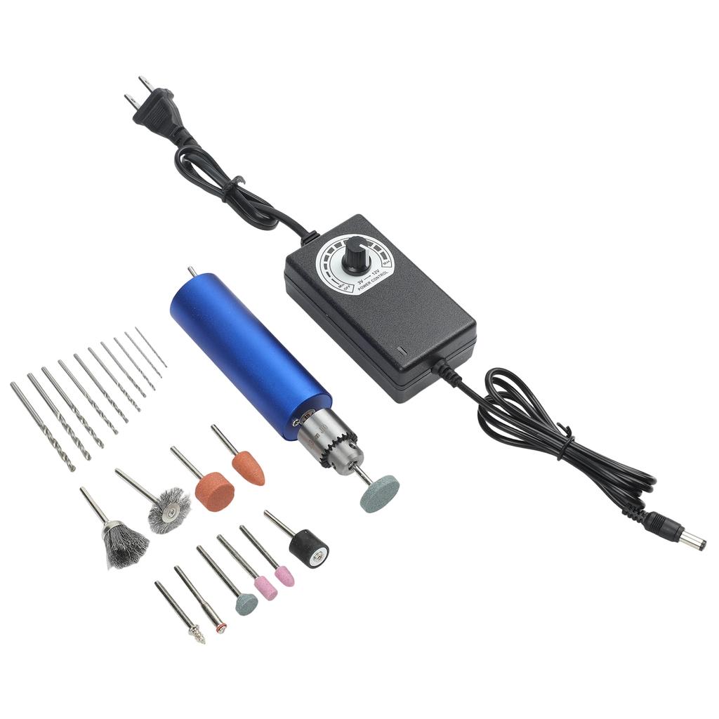 DIY Crafting Resin Polishing Kit Engraving Drill Compact Polishing Machine Electric Drill As Shown Wide Accessory Compatibility