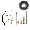 1 conjunto de kit de reparo e reconstrução de carburador, acessórios de ferramentas de reparo de carburadores para Suzuki Quadrunner 250 LT-F250 1990-1999