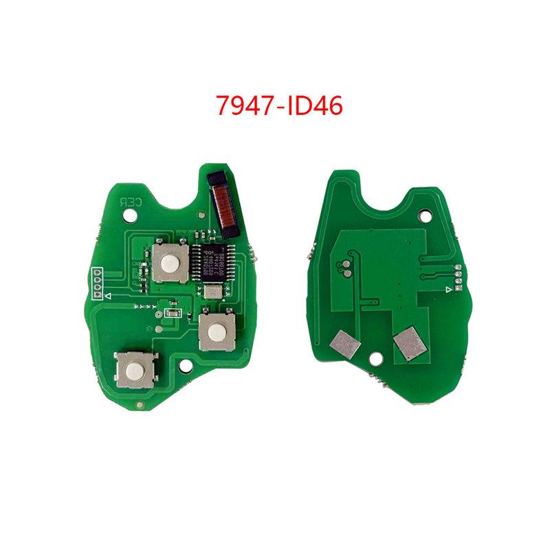 Kgreat Car Remote Key For Renault Duster Modus Clio 3 Twingo DACIA Logan Sandero Kangoo 433MHz 7946/7947 ID46 Chip
