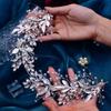 Luxurious Bridal Wedding Headwear Girls Headbands Fashionable Bridal Hairband for Wedding Elegances