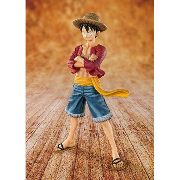 LUFFY (STRAW LUFFY) PVC Figure BANDAI 