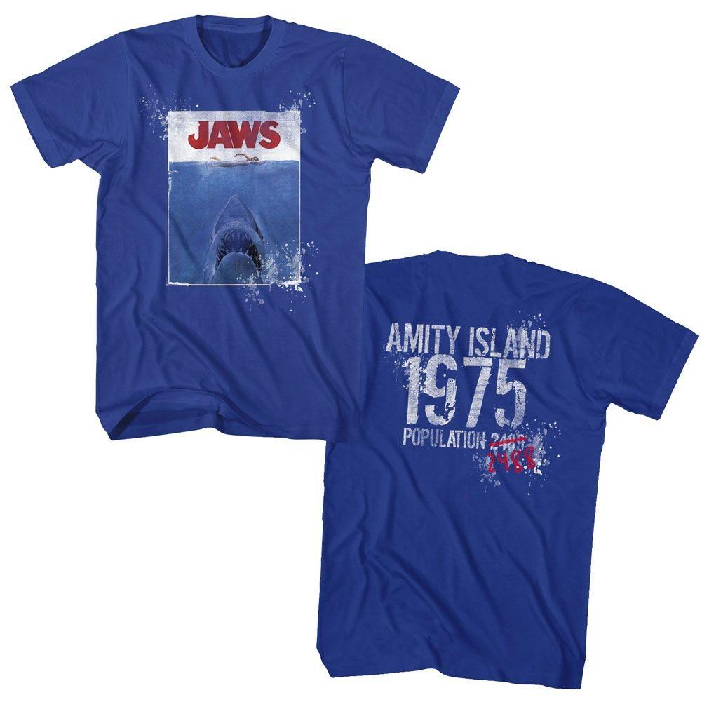 Jaws 1975 Movie Shirt S