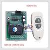2-Channel DC12V Remote Control Switch with 10A Relay & White Duck Egg 2-Key Controller
