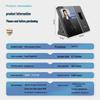 Deli Face & Fingerprint Time Attendance System CN plug (adapter included)