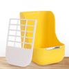 Rabbit Grass Frame Rack Rabbit Food Basket Hay Feeder Guinea Pigs Feeding Bowl Accessories 2 in 1 Fixed Grass Rack