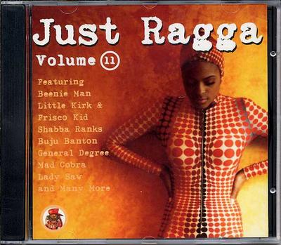 CD VARIOUS  Just Ragga 11  CRCD62 CHARM 1997 UK Reggae Ska  Dub Used