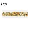 Scrapbooking Washi Tape Floral Tape, Vintage Flower Pattern PET Decorative Reusable for Junk Journal Supplies, Scrapbooking, DIY Crafts, Gift Wrapping