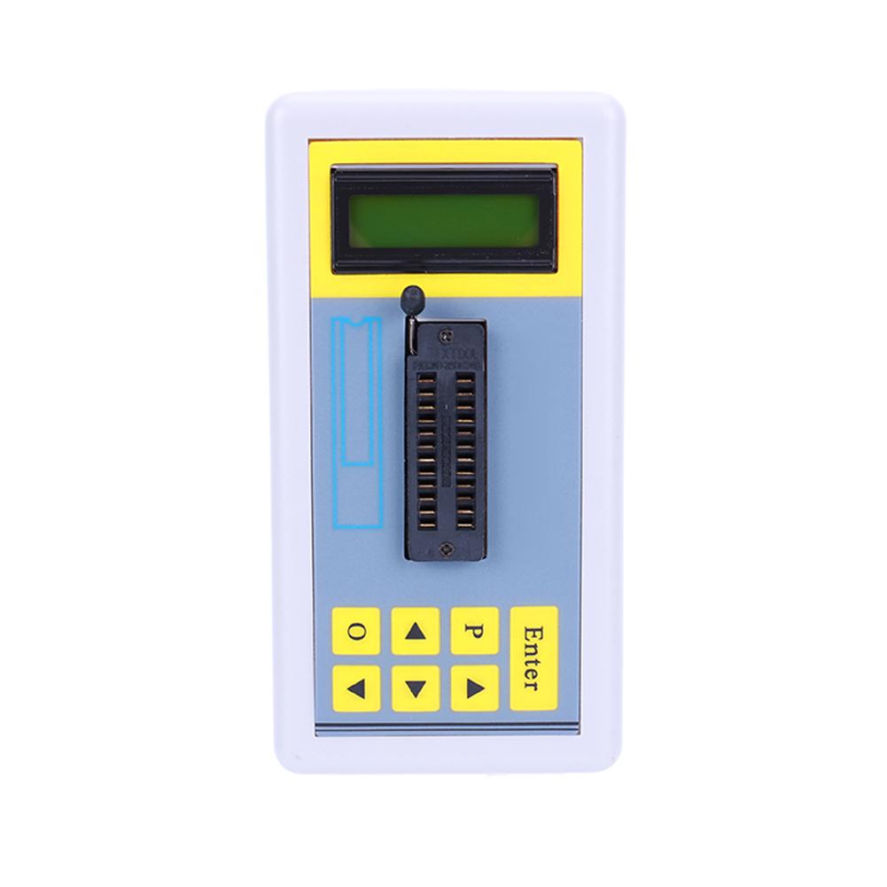 

Integrated Circuit IC Tester Meter W/ LCD Digital Display PNP NPN Transistor Automatic Detector жовтий