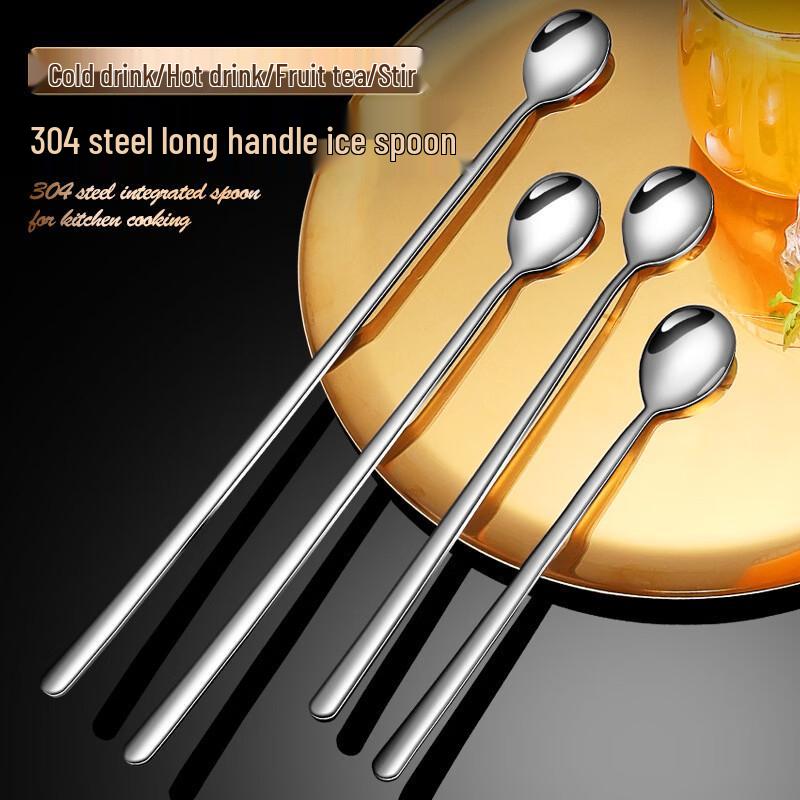 Stainless Steel Long Handle Stirring Spoon