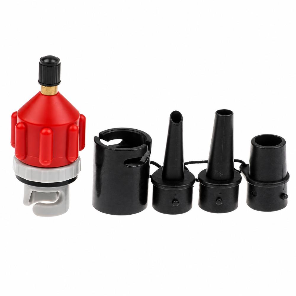 1Set Strong Sealing Air Valve Adaptor PVC ABS Pump Valve Adapter  for Inflatable Pool Air Bed