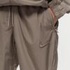 Nike Solid Color Elastic Waist Mid Rise Loose Casual Pants Men Bottoms Brown FN7668-040