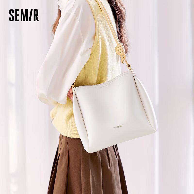 Semir Casual Commuter Bucket Shoulder Bag Medium