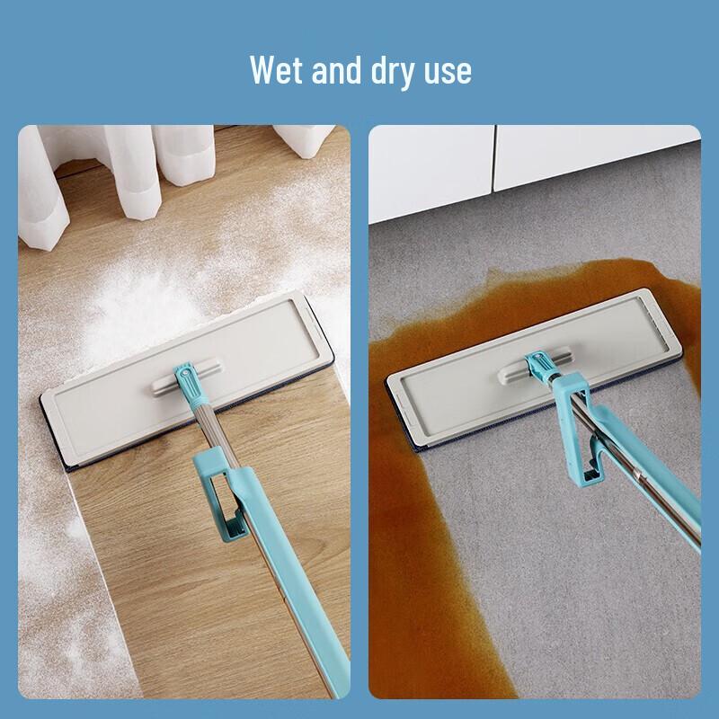 Meliya Hands-Free Flat Mop