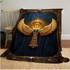 Egyptian Queen's Majesty Throw Soft Comfortable All Seasons Blanket Perfect Gift Couch Office Nap Outdoor Travel Blanket