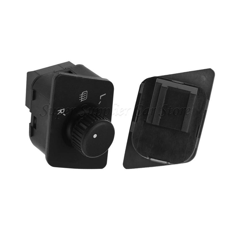 1PC Adjust Knob Side Mirror Switch For VW Polo 9N 2001 2002 2003 2004 2005 2006 2007 2008 2009 2010 6Q1959565D 6Q1 959 565D 565H