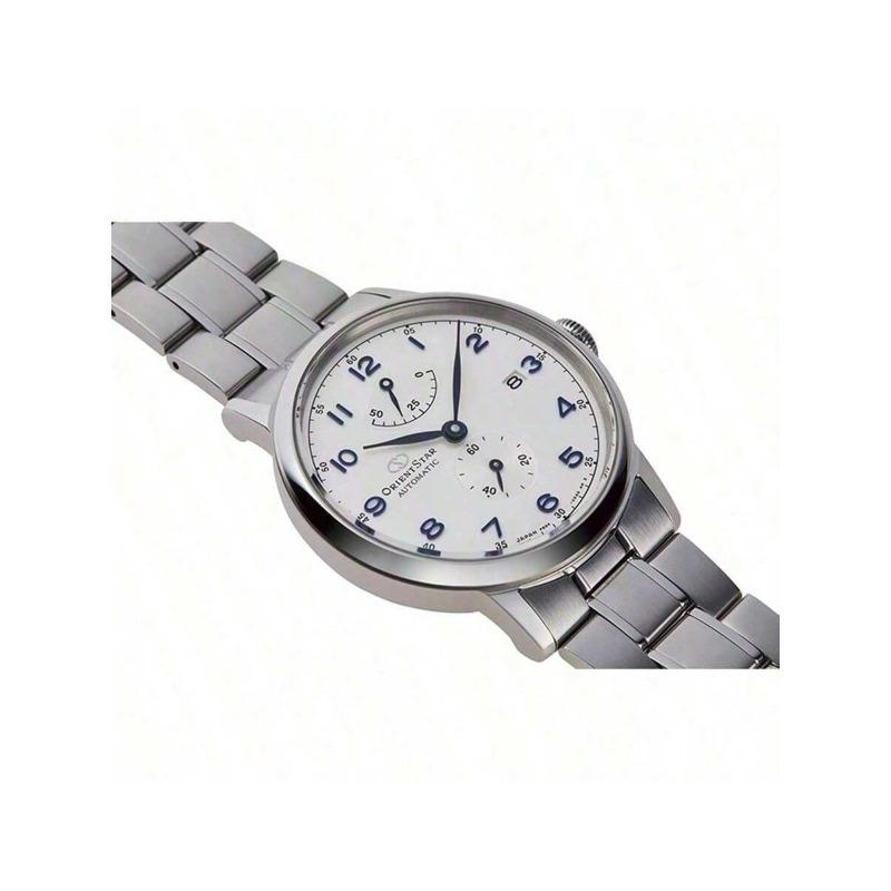 Men's automatic mechanical watch; white/blue/black dial; 39mm stainless steel strap RE-AW0001B00B/RE-AW0002L00B/RE-AW0006S00B