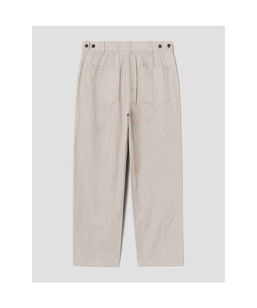 SHIFT.G Semi Wide Fatigue Pants Beige