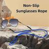 1 Stück Sport-Brillenband Sonnenbrillenhalter Herren Damen Brillenhalter mit verstellbaren Schnallen Lesebrillen-Kette