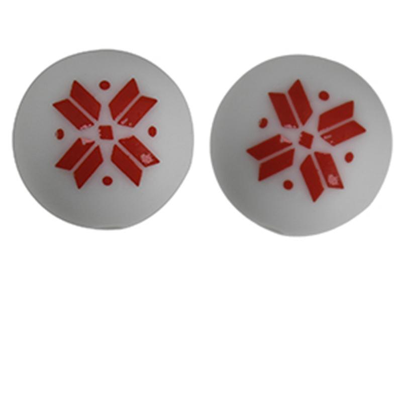 10PCS/Lot 15MM Christmas Tree Snowflake Halloween Pattern Food Grade Silicone Beads For DIY Making Bracelet Keychain Accessories