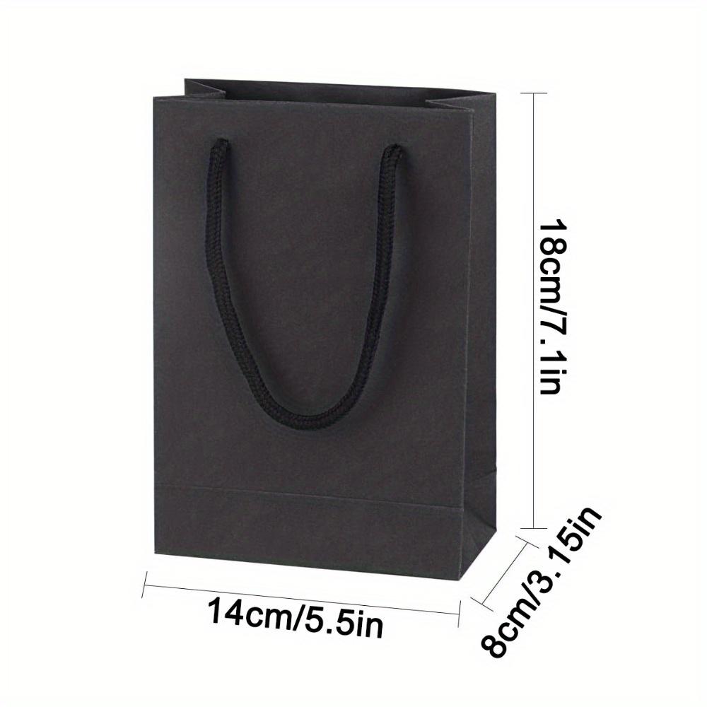 10pcs Shopping Paper Bags Gift Bags with Handle Mini Treat Bags Handbag Party Favor Bags Packaging Bag for Birthday Wedding Party Baby Shower Favor