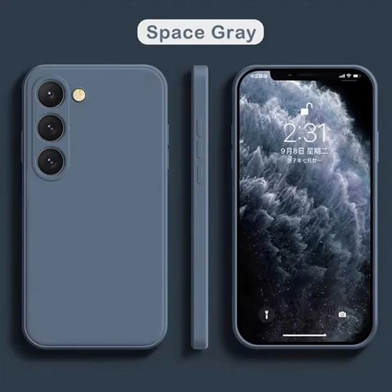 S25 S24 S23 Ultra Case Soft Liquid Silicone Phone Case For Samsung Galaxy S25 S24 S23 S22 Ultra Plus S23Ultra S24Ultra Cases