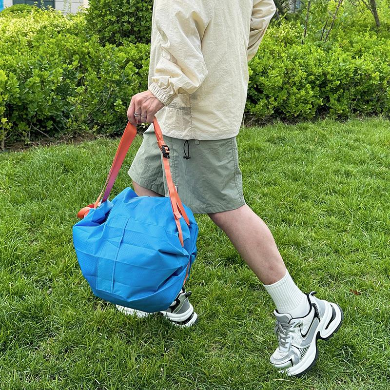 Mochila Deportiva Plegable Portátil: Bolsa de Viaje de Gran Capacidad para Estudiantes y Equipación de Baloncesto