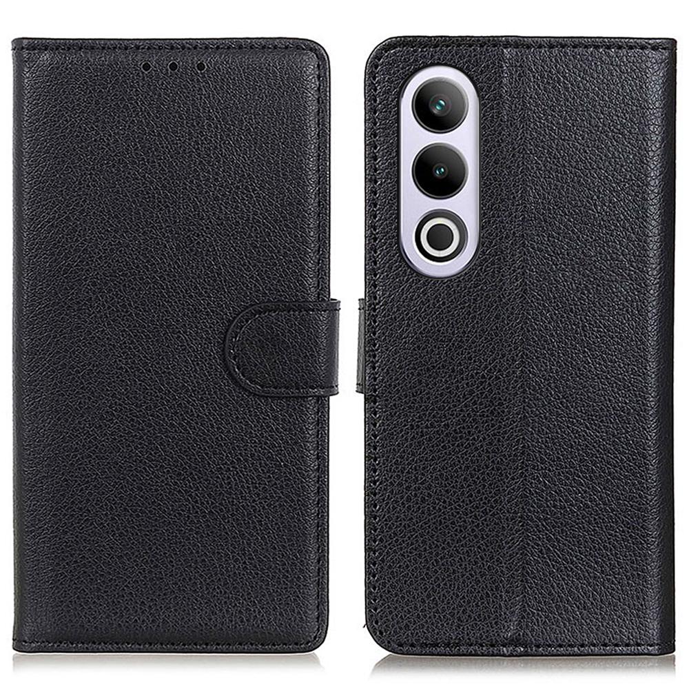 For OnePlus Nord CE4 5G Case Litchi Texture PU Leather Wallet Stand Phone Cover