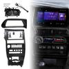 Replacement Dashboard Trim 9 Inch Car Radio Dash Fascia Kit for Lada Samara 2002-2014 Left High Strength ABS Plastic Hand Drive, Stereo Frame