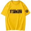 Escape From Tarkov Graficzna Koszulka Gamingowa Unisex Klasyczny Wzór Bawełna Krótki Rękaw Modna Odzież Streetwearowa Gamingowa MustHave
