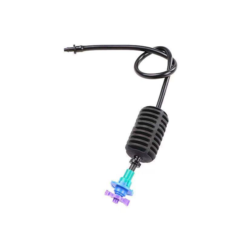 Eco-Friendly Inverted Micro Sprinkler: Hanging Atomizing Anti-Drip Rotating Water Sprayer for Greenhouses