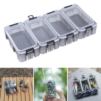 Fishing Tackle Storage Box Portable Fishing Lure Tackle Organizer Fishing Water Resistant Magnetic Luminous Tackle Box