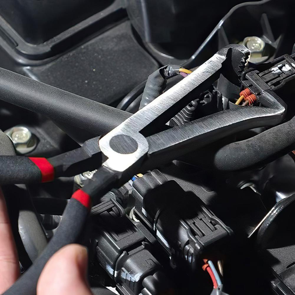 Electrical Disconnect Pliers Carbon Steel Car Fuel Line Breaker Tool Anti-Slip Spark Plug Removal Plier for Car Repair Accessori