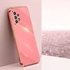 Custodia per Telefono con Cornice Placcata Per Samsung Galaxy A72 A52 A32 4g A22 A53 5g A 72 52 32 22 2021 Lusso Cover Posteriore in Silicone