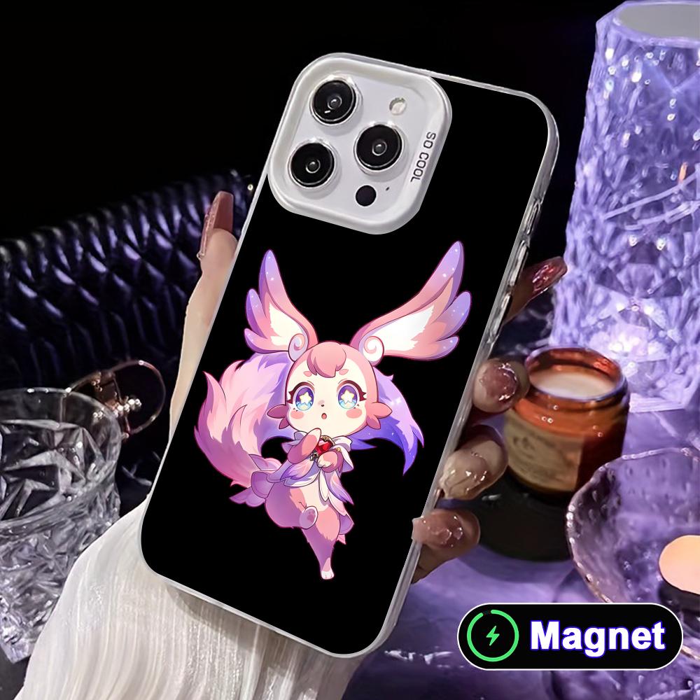 HSR Mem White Translucent MagSafe Mobile Phone Case for iPhone 17 16 15 14 13 12 11 X XR XS Air Pro Max Plus Cover