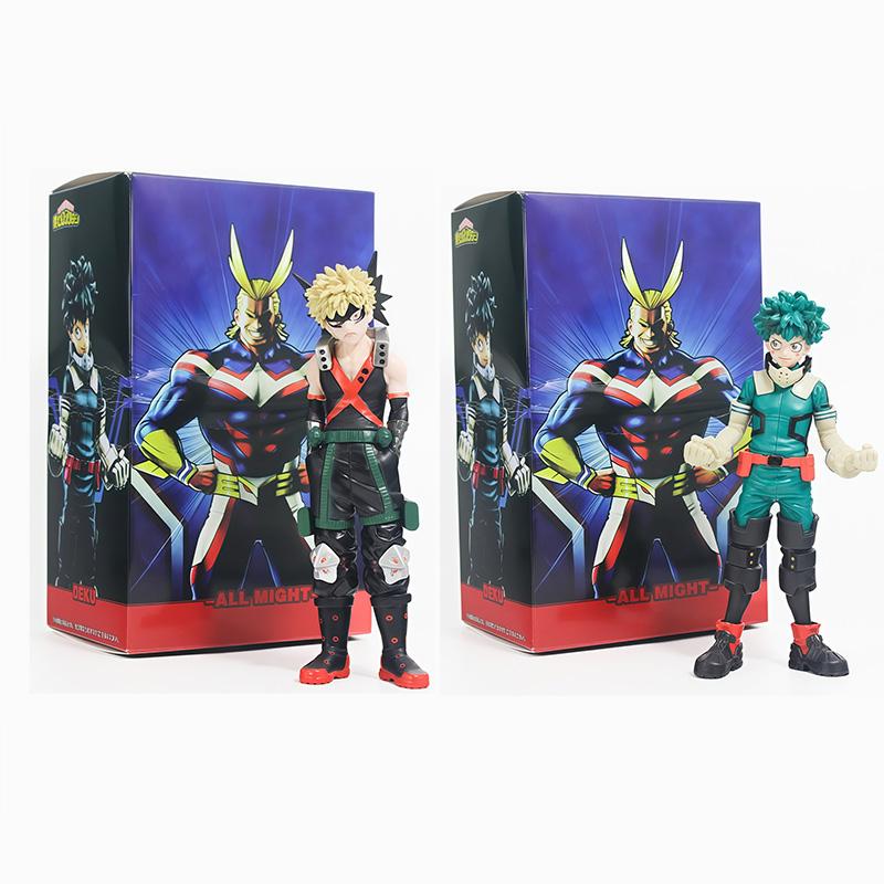 17cm Boku No Hero Academia Anime Figure All Might Action Figure Midoriya Izuku/Bakugo Katsuki Figurine PVC Collection Model Toys