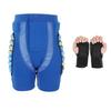 Kids Skiing Protective Underwear Set With Hip Pad Wrist Guards Padding Breathable Durable Snow Sports
