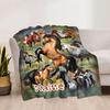 Wild Horses Home Customize Your Name Blankets Comfortable Soft Lightweight Allseason Multipurpose Blanket For Picnics Sofas Offices Beds Living Rooms