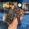 Carbon Fiber Car Key Case Cover Shell for Mercedes Benz A B C E Class GLS GLA GLK GLC CLS CLA AMG W204 W205 W212 W463 W176 ZS4