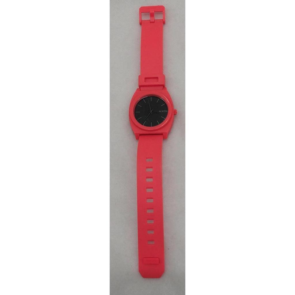 Used NIXON MINIMAL Orange Quartz Watch