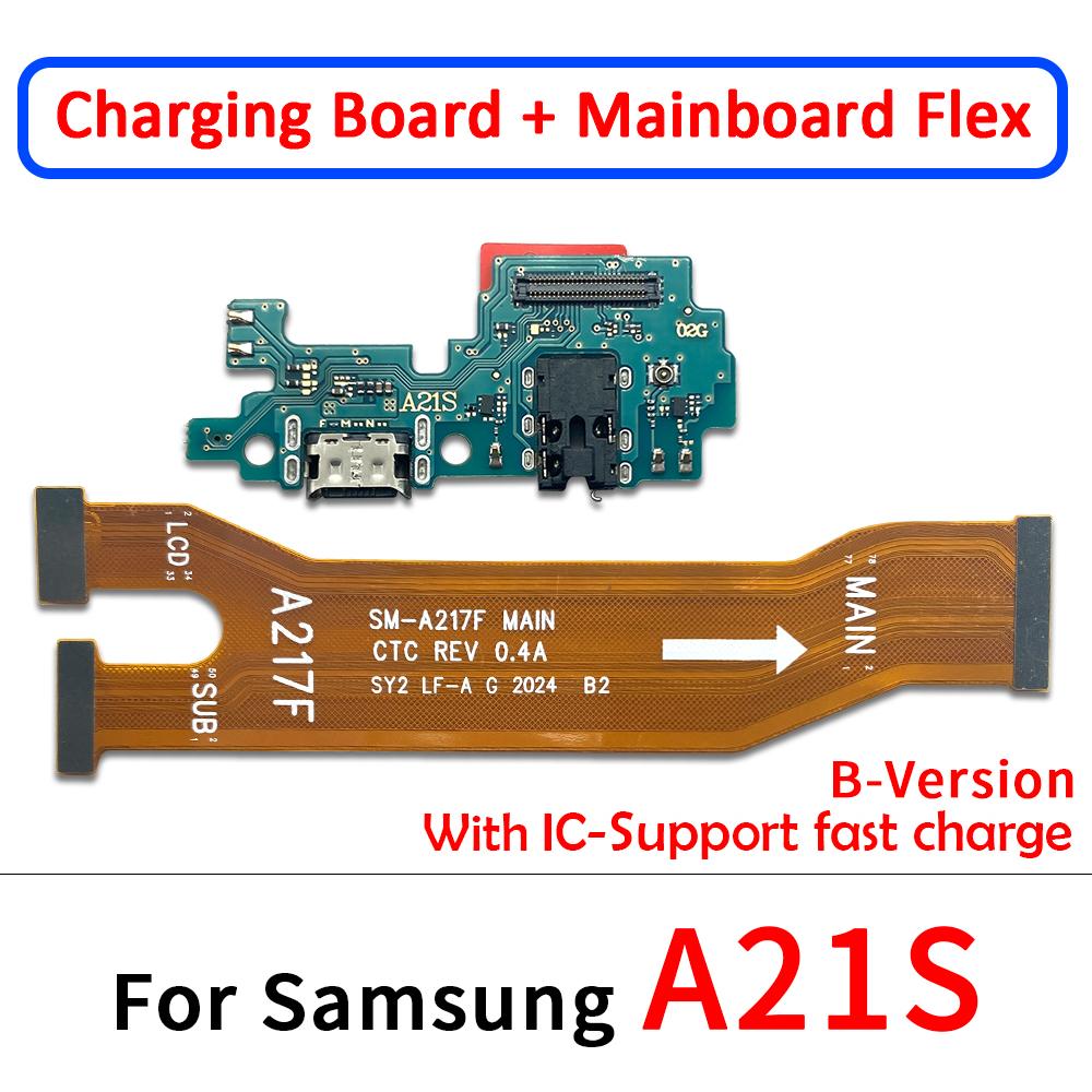 For Samsung A11S A11 A11 A11 A71 A71 USB Charging Port Mic Microphone Connector Main Motherboard LCD Flex Cable Replacement