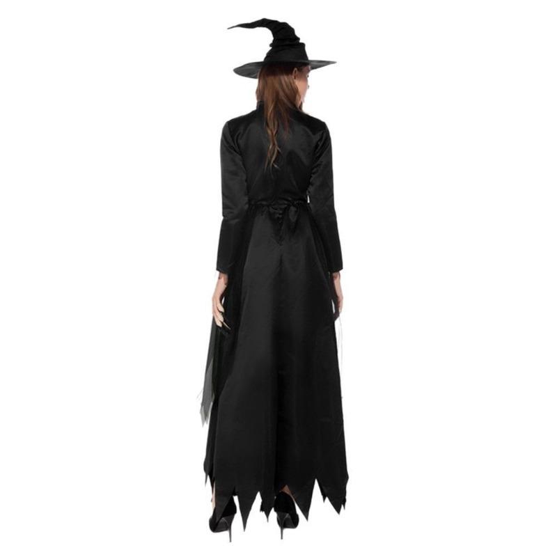 Halloween Dark Witch Horror Demon Vampire Witch Cosplay Stage Costume