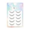 5 Pairs Portable False Eyelashes Fluffy Comic False Eyelashes Waterproof Cosmetic Tool  Women